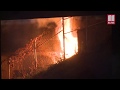 WATCH: Flames char bottom of I-85 near scene of infamous collapse