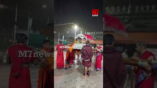 Sri  Kollur Mookambika at Heavy rain