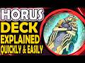 Horus - Decks Explained Very Quickly And Easily