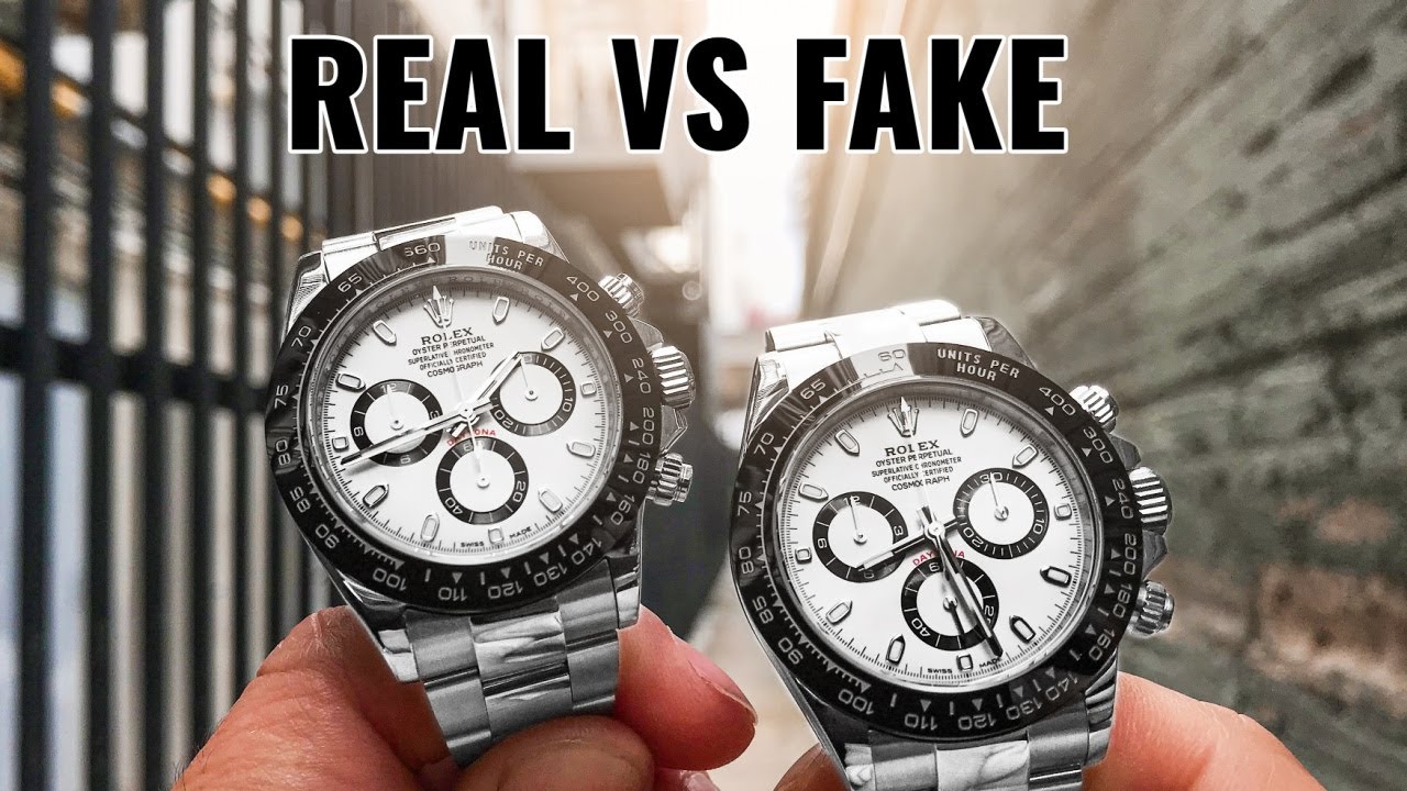 5 Ways To Spot A Fake Rolex - This Replica Is Scary Real! 😱 - YouTube