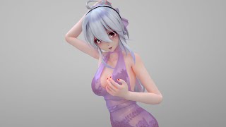 【MMD-布料解算】好看顶着住的质感【极乐净土中文版】