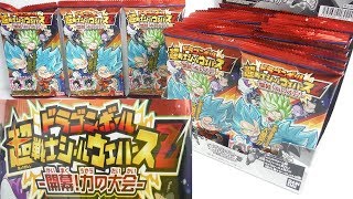 Dragonball Sticker ドラゴンボール超戦士シールウエハースＺ 開幕!力の大会 『1BOX 開封』 食玩 Japanese candy toys