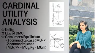 Cardinal Utility Analysis| Derivation of Demand curve| Microeconomics