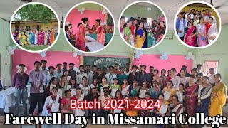 Missamari College Farewell Day // Batch 2021-2024//Farewell in Missamari College// Farewell 2024