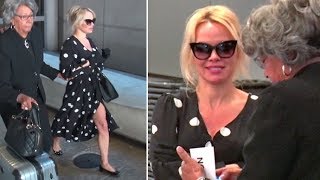 Pamela Anderson Asked If Son Brandon Or Ex Tommy Lee Was Responsible For The Fight