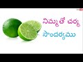 lemon నిమ్మ కాయ