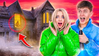 Sleepover in Haunted House! 24 Hours Rich vs Poor Tour in Demonized House