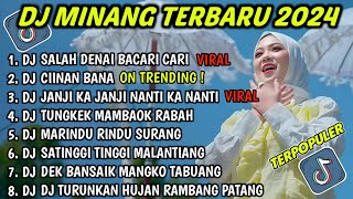 DJ MINANG TERBARU 2024 FULL ALBUM • DJ BASARAH KA GARIH TANGAN FAUZANA VIRAL TIKTOK • DJ CIINAN BANA