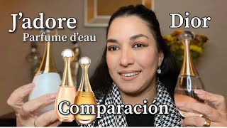 Dior J’adore Perfume d’eau reseña y comparación #perfume #perfumesdemujer #dior