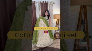 Myntra cotton anarkali #youtubeshorts #Shorts #festivewear #festive #anarkali #ethnicwear #ootd