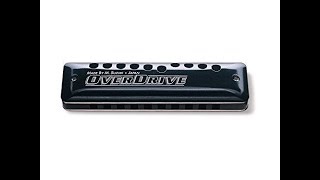 Suzuki Overdrive harmonica MR-300 - my first 5th, 4th, 3th overblow