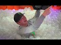 EXTREME FLOOR IS LAVA IN TRAMPOLINE PARK!