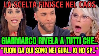 🟢REGISTRAZIONI SHOCK UOMINI E DONNE - GIANMARCO RIVELA A TUTTI CHE..\