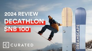 2024 Decathlon SNB 100 Snowboard Review | Curated