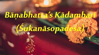 Bāṇabhatta’s Kādambarī  ||  बाणभट्ट कादम्बरी  ||  Sukanasopadesa || शुकनासोपदेशः ||