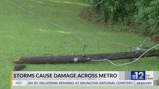 Storms Cause Damage Across Jackson Metro Area