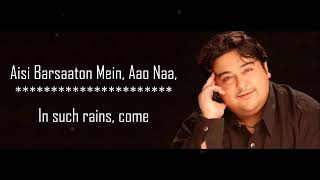 Bheegi Bheegi Raaton Mein Lyrical.adnan sami..