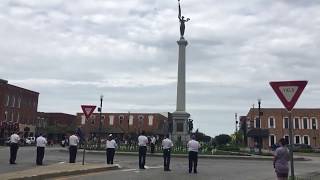 Taps Memorial Day 2020 Angola Indiana Circle Momument