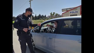 Seferihisar'da Polis Sokağa Çıkanlara Göz Açtırmadı