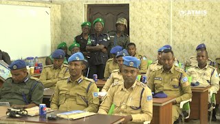 ATMIS trains Somali Police commanders on management of police stations