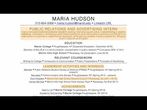 The perfect resume for someone with no experience The perfect resume for someone with no experience