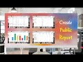 Create Public Report using Actions Menu (Report, Chart, Group By and Pivot) Views - Part 14