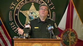 St. Lucie County Sheriff's Office gives update after deputies shot at during attempted traffic stop