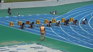 2024年　秋田県選手権　男子100m 予選2組目