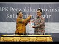 Serah Terima Jabatan Kepala Perwakilan BPK Perwakilan Provinsi Kalimantan Timur