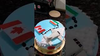 amazing new #punjabisong #trending #viralvideo #cakedecorating #canada #india #shorts#aeroplane ✈️✈️