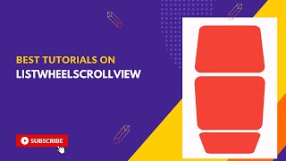 ListWheelScrollView in Flutter | Scroll in Flutter
