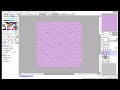 how to make a glitter texture easy level