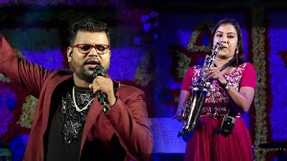 Jangale Lege Jai Agun Jemon - Live Singing by Kumar Avijit // Saxophone Lipika // BIkash Studio