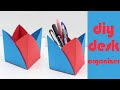 How to Make Easy Desk Organizer - Back to School DIYs | EzzyCraftsDIY