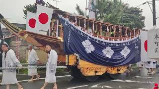 令和5年(2023年)4月29日 大富神社春季例大祭八屋祇園 明神区 御舟 福岡県豊前市