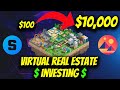 Buying Virtual Digital Real Estate NFT Land in the Metaverse | High Returns