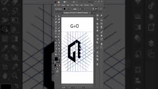 Modern GO Logo Design In Adobe Illustrator Tutorial 2023#adobeillustrator #adobeillustratortutorial
