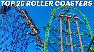 Top 25 Roller Coasters in the World (2022)