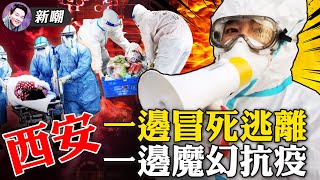 徒步單車冬泳，西安百姓「鐵人三項」大逃亡！西安困守，「長津湖」編劇挨餓！大外宣「扔下錢就跑」，與時俱進，數額縮水！【新聞最嘲點 姜光宇】2022.0103