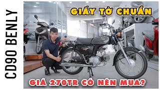 CD90 Benly Siêu Cọp | Xe Mới 99% | Giấy Tờ Chuẩn, San Tên Toàn Quốc | Aloxe