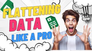 The FLATTEN Function in Excel You NEED to Know! #googlesheets #datamanagement #spreadsheettips