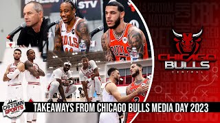 Takeaways From Chicago Bulls Media Day 2023