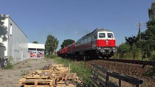 232 401 mit Kalizug in Weißwasser