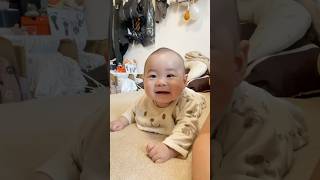 表情がころころ変わる生後167日目赤ちゃん #赤ちゃん #baby #生後5ヶ月