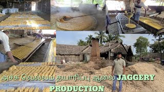 நாட்டு வெல்லம் தயாரிப்பு முறை / Jaggery Making Process from Sugarcane