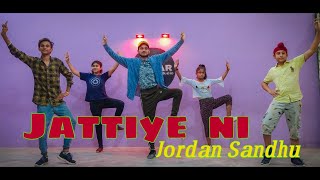 Jattiye Ni - Jordan Sandhu | Bhangra Dance | Easy Choreography | junior batch | Diwali Camp 2019