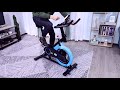 homcom stationary exercise bike