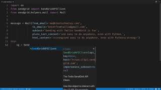 Envoyer des e-mails avec Python et SendGrid