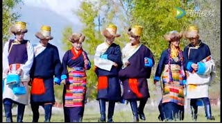 Lhasa Tibetan Circular Dance - ༼དབུས་གཙང་མུ་འབྲེལ་སྒོར་གཞས།༽