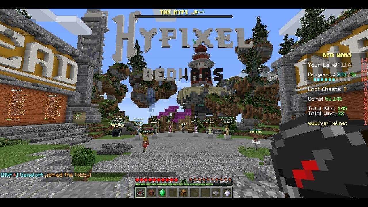 Lets Play Hypixels Youtube